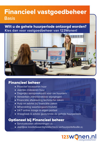 Flyer sterke punten vastgoedbeheer